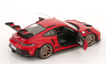 PORSCHE 911 (992) GT3 RS (2024), red black