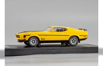 FORD Mustang Mach 1 (1971), yellow / black