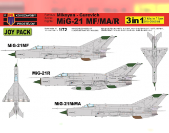 Сборная модель MiG-21MF/MA/R JOY PACK