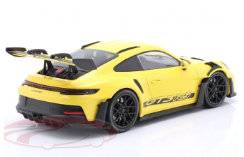 PORSCHE 911 (992) GT3 RS (2023), yellow with black rims & decor