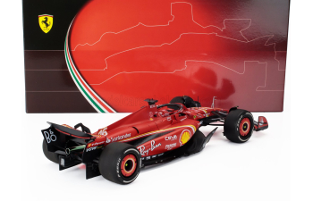 FERRARI F1 Sf-24 Team Scuderia Ferrari N 16 2nd Australian Gp (2024) Charles Leclerc - Polifoam Packaging, Red Black