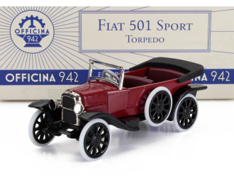 FIAT 501 Sport Open (1921), Red Black