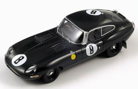 JAGUAR E №8 Le Mans (M.Charles – J.Coundley) 1962, black
