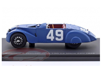 Chenard & Walker Tank №49 24h LeMans Robert Sénéchal, Albéric Loqueheux (1925)