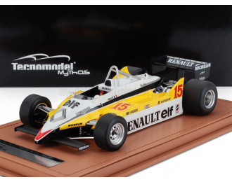 RENAULT F1 Re30b V6 Turbo Team Renault Elf №15 Winner Brazilian Gp (1982) Alain Prost, White Yellow Black