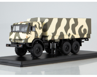 Камский грузовик 53501 Мустанг, камуфляж лесной