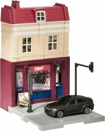 Herpa City Dönerrestaurant и BMW X6, black