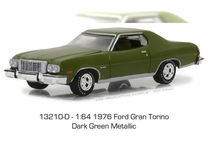 FORD Gran Torino 1976 Dark Green Metallic