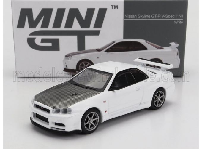 NISSAN Skyline Gt-r (r34)v-spec (2007), White