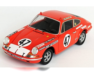 PORSCHE 911 S Coupe №47 24h Le Mans (1971) Jean Jacques Cochet - Jean Selz, Red