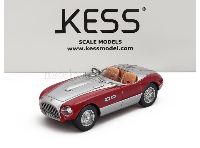 FERRARI 166 MM VIGNALE sn.0314M SPIDER 2-SERIES (1953), red/silver