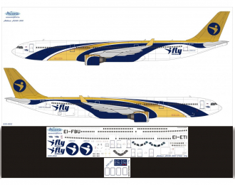 Декаль для airbu A330-300 (i fl)