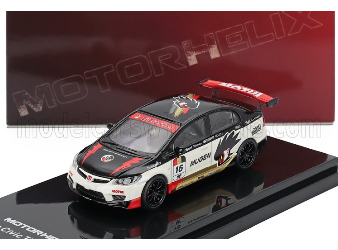 HONDA Civic Type-r (fd2) Racing (2007), White Gold Black