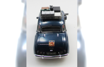 DELAGE D6-3L sedan Paris taxi (1948-54), blue