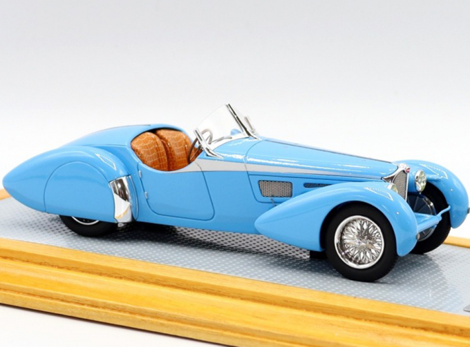 Bugatti T57SC sn57593 Roadster Corsica 1938 Original Car, Blue