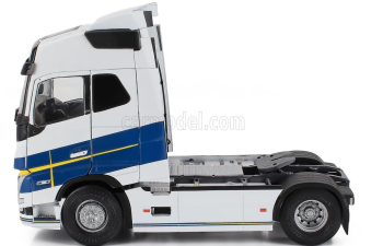 VOLVO FH16 750 Globetrotter XL Gotebord Edition Tractor Truck 2-assi (2021), white / blue