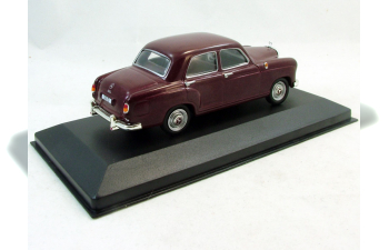 MERCEDES-BENZ 180 D Ponton (1954), Mercedes Offizielle Modell-Sammlung 14, dark red