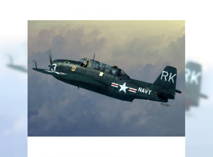 Сборная модель Grumman TBM-3R Avenger