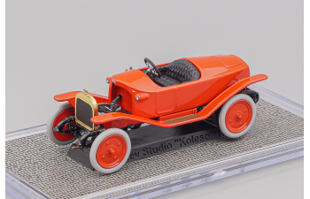 РУССО-БАЛТ К12-24 НР Родстер, IV международная Выставка в Михайловском манеже в Санкт-Петербурге 1913, красный