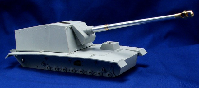 Металлический ствол для 12.8cm L/61 SPG "Sturer Emil"