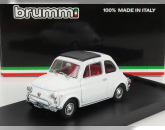 FIAT 500L (1968) - TETTO CHIUSO - CLOSED ROOF, WHITE