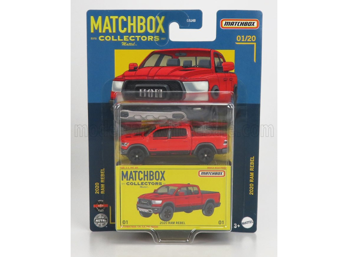 FORD Ram Rebel Pick-up (2020), Red Black