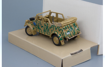 VOLKSWAGEN Kubelwagen камуфляж (сложенный тент), beige / green