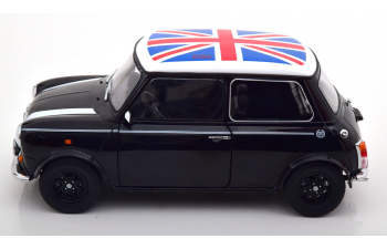 MINI Cooper LHD, black white Union Jack