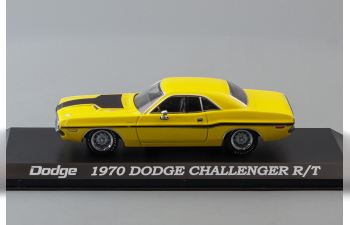 DODGE Challenger R/T (1970), yellow with black