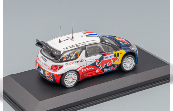 CITROËN DS3 WRC World Champion Rallye de France 2012 Loeb/Elena, blue