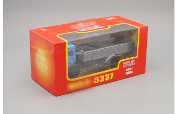 Минский 5337 бортовой (1991-1999), голубой / серый