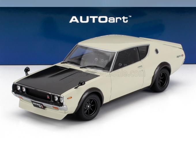 NISSAN Skyline 2000 Gt-r (kpgc110) Tuned Version Coupe (1973), White Black