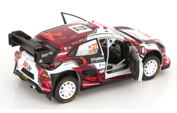 FORD Puma Rally1 Team M Sport Ford Wrt №22 7th Rally Latvia (2024) Martin Sesks - Renars Francis, White Red Black