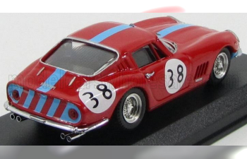 FERRARI 275 Gtb/4 Coupe N 38 Winner 1000km Parigi 1966 Vestey - Gaspar, Red Bluette