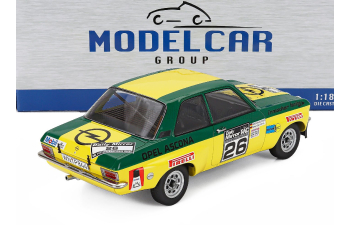OPEL Ascona A (night Version) №26 Rally Rac Lombard (1973) Walter Rohrl - Jochen Berger, Green Yellow