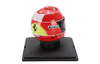 MINI HELMET M. Schumacher Ferrari #1 Formula 1 World Champion 2004, red/white
