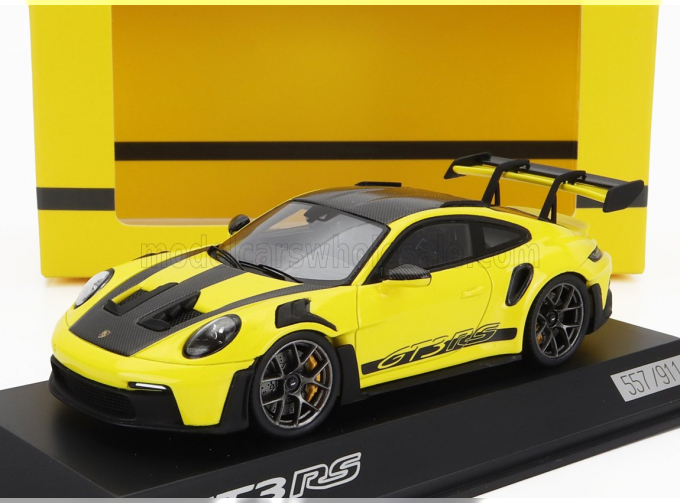 PORSCHE 911 992 Gt3 Rs Coupe (2023), Yellow Black