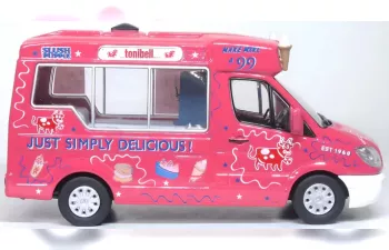 MERCEDES-BENZ Sprinter Whitby Mondial Ice Cream фургон мороженого, розовый