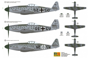 Сборная модель Me 309 V1 & V2