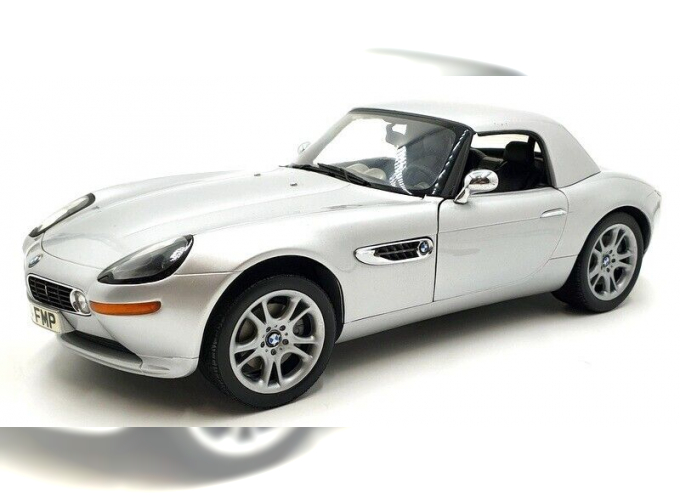 BMW Z8 The World Is Not Enough, James Bond, silver