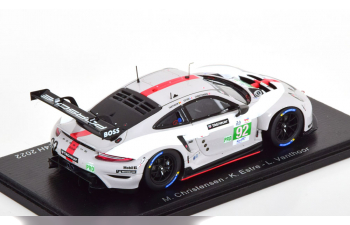 PORSCHE 911 RSR-19 No 92 24h Le Mans, Christensen/Estre/Vanthoor (2022)