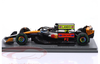 McLAREN MCL 39 #81 2nd British GP Formula 1 Oscar Piastri (2025)