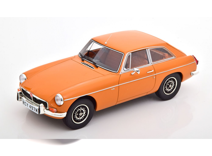 MG B GTV B8 RHD (1973), orange