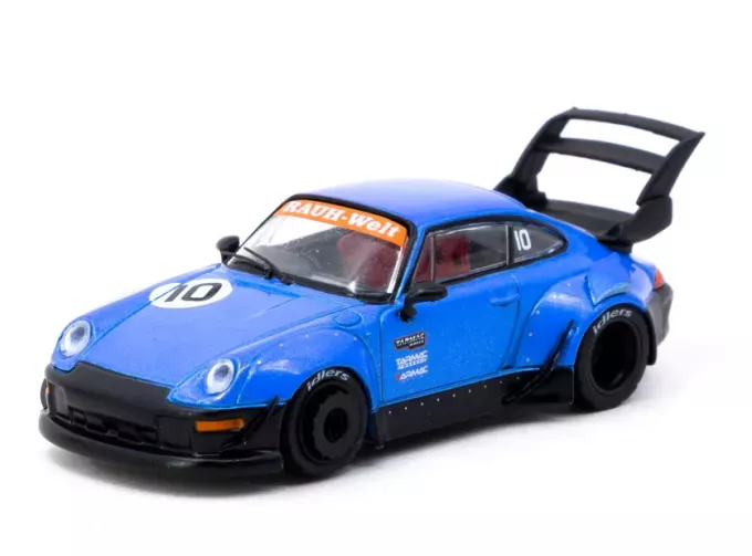 PORSCHE RWB 993 (Tarmac Works 10th Anniversary), blue/black
