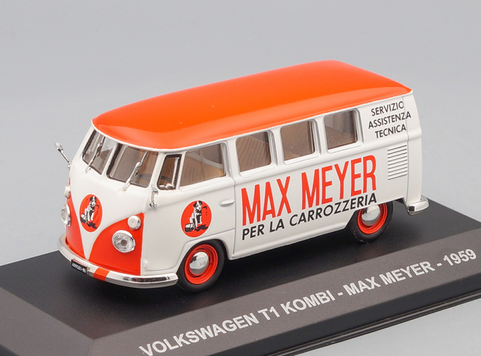 VOLKSWAGEN T1 Kombi Max Meyer (1959), red / white