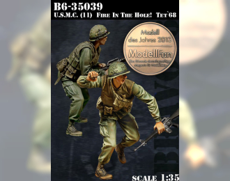 Фигурки Морская пехота США (11) Ложись! Тетское наступление 1968 года / U.S.M.C. (11) Fire in the Hole! Tet'68