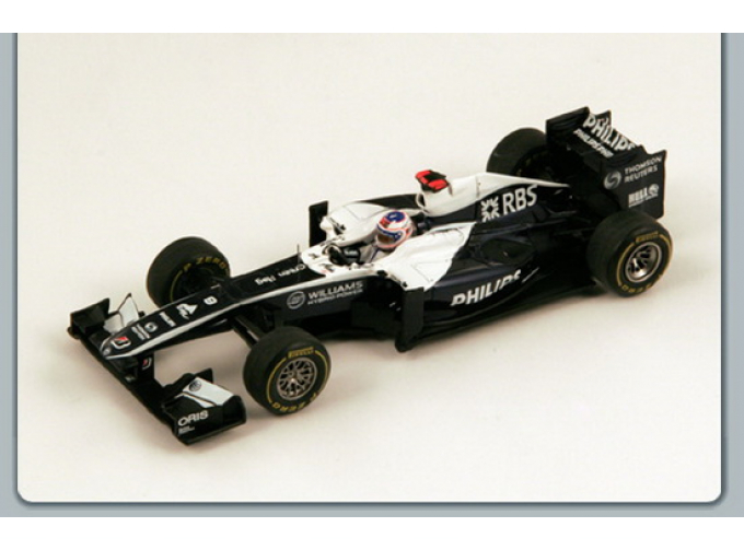 WILLIAMS FW32 No9 Spanish GP Rubens Barrichello (2010), black