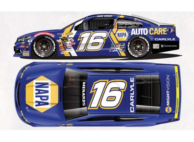 CHEVROLET SS #16 Hailie Deegan *NAPA*, blue 2026