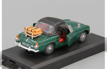 MGB Cabriolet закр.мягкий верх (откр.двери), green