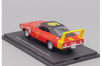 DODGE Charger Daytona (1970) Racing Car, red / black / yellow